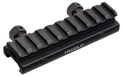 TRUGLO PICATINNY RISER MOUNT BLACK - for sale