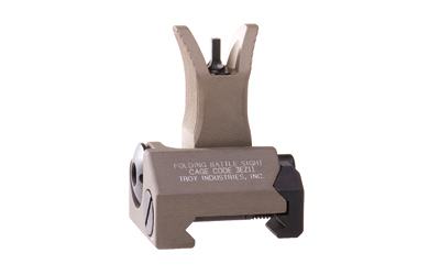 TROY FLDNG M4 FRONT BATTLE SIGHT FDE - for sale