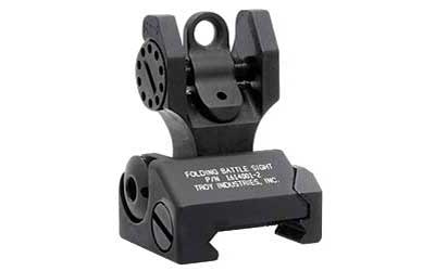 TROY FLDNG REAR BATTLE SIGHT BLK - for sale