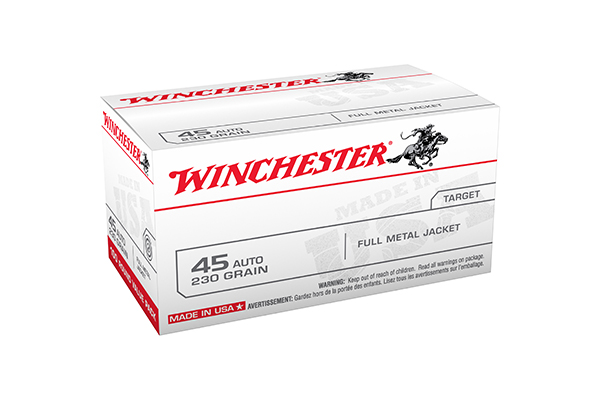 WIN USA 45ACP 230GR FMJ 100/500 - for sale