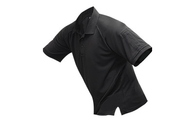 VERTX COLDBLACK S/S POLO BLK LRG - for sale