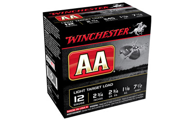 WIN AA TRGT 12GA 2.75" #7.5 25/250 - for sale