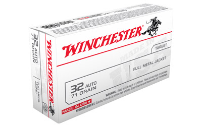 WIN USA 32ACP 71GR FMJ 50/500 - for sale