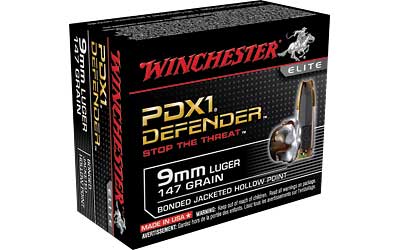 WIN DEFENDER 9MM 147GR JHP 20/200 - for sale