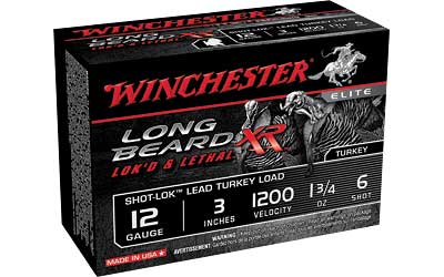 WIN LB XR TRKY 12GA 3" #6 1.75OZ 10/ - for sale