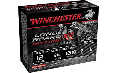 WIN LB XR TRKY 12GA 3.5" #6 2OZ 10/1 - for sale