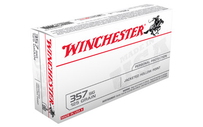 WIN USA 357SIG 125GR JHP 50/500 - for sale