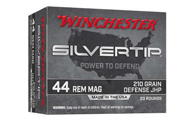 WIN SILVERTIP 44 REM MAG 210 GR JHP - for sale