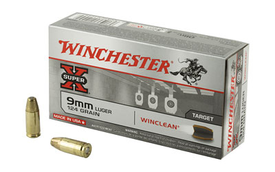 WIN SPRX WINCLEAN 9MM 124GR 50/500 - for sale